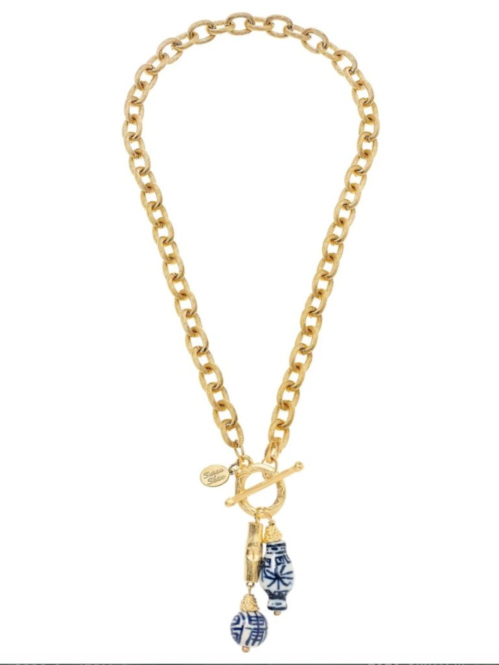 Susan Shaw Bamboo Toggle necklace (NWT)